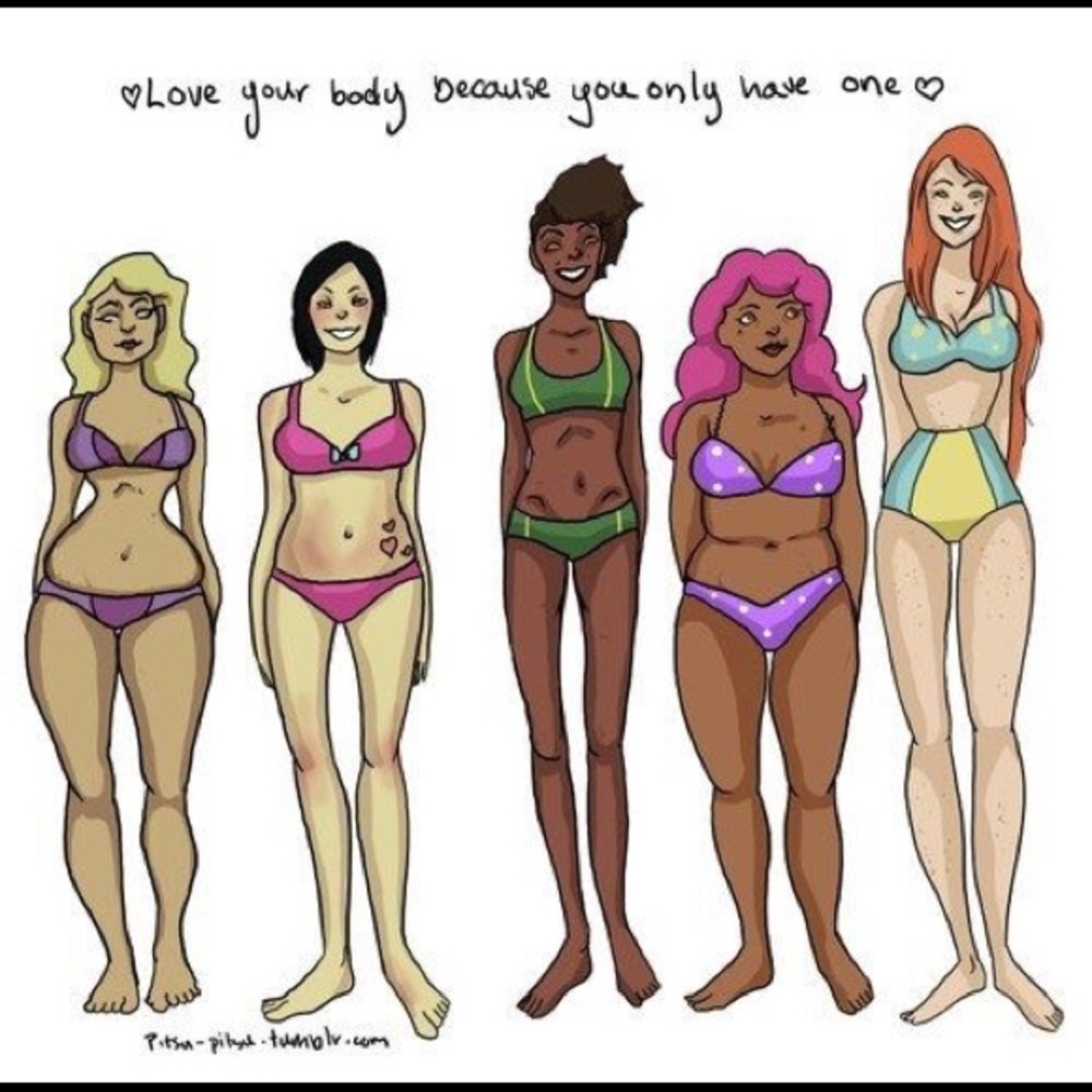 “Everyone is uniquely beautiful”💗